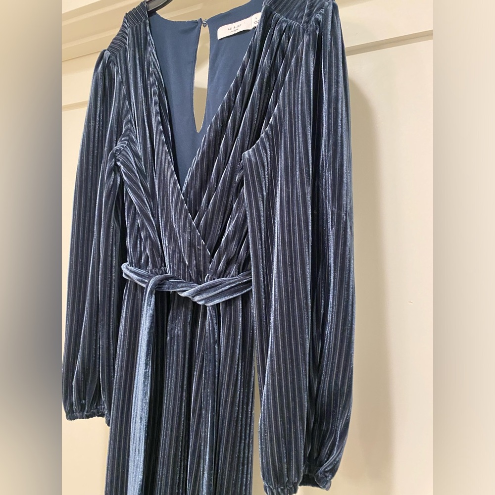 Anthropologie Ali & Jay Velvet Jumpsuit